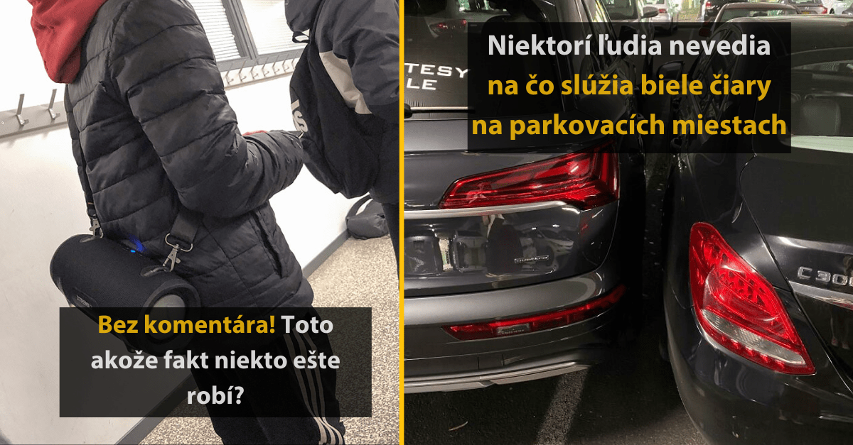 11 fotografií, ktoré zachytávajú ľudskú neohľaduplnosť a sebeckosť