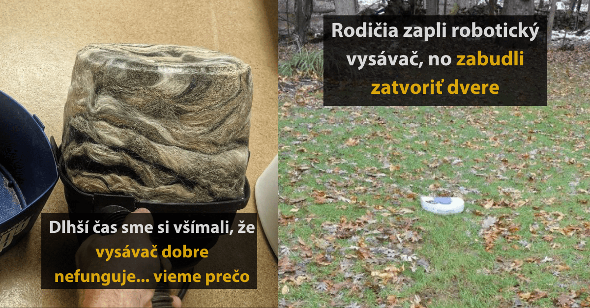 20 najvtipnejších fotografií v hlavnej úlohe s robotickými vysávačmi