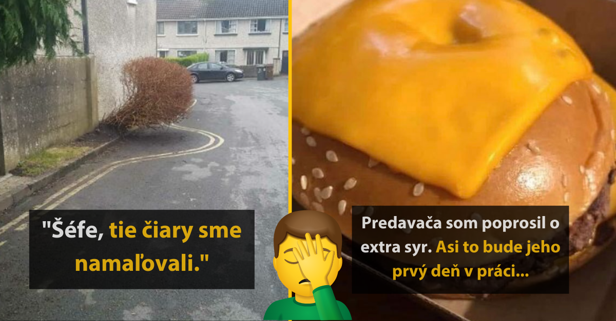 15 fotografií, z ktorých ťa akurát tak rozbolí hlava