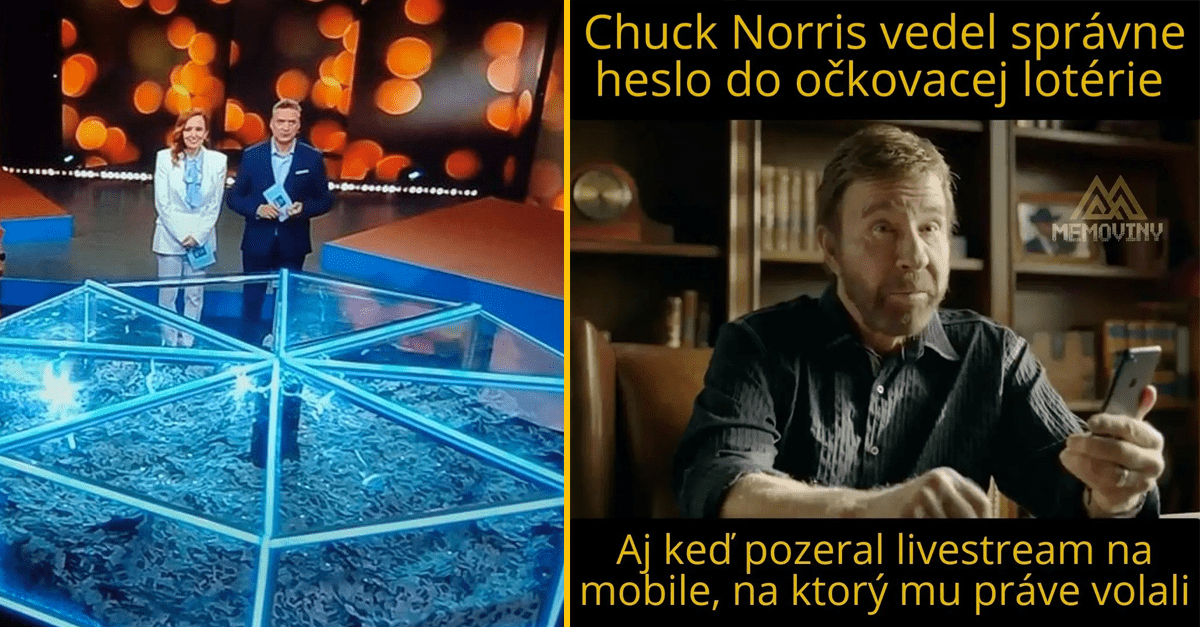 Slovenská očkovacia lotéria je fiasko. Pozri si 10+ najtrefnejších vtipov o tejto nevydarenej relácii