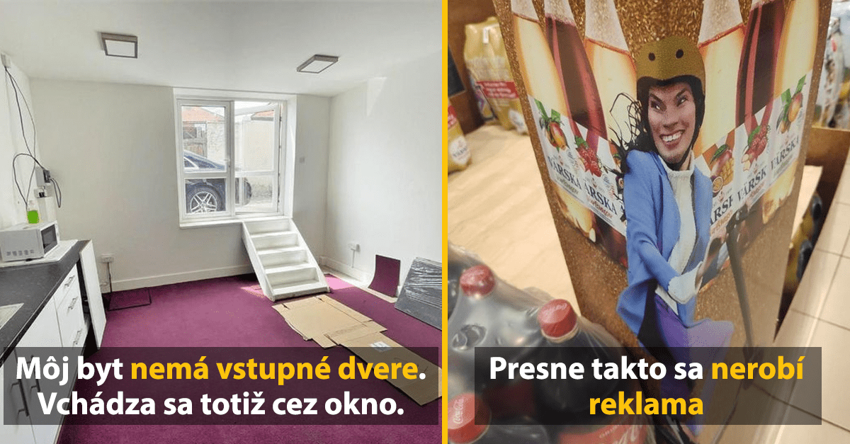 10+ dizajnérov, ktorí pozabudli na to, že by mali pri práci použivať aj zdravý úsudok