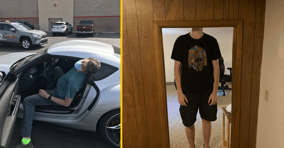 10+ obrázkov, ktoré zábavne zachytávajú ťažký život vysokých ľudí