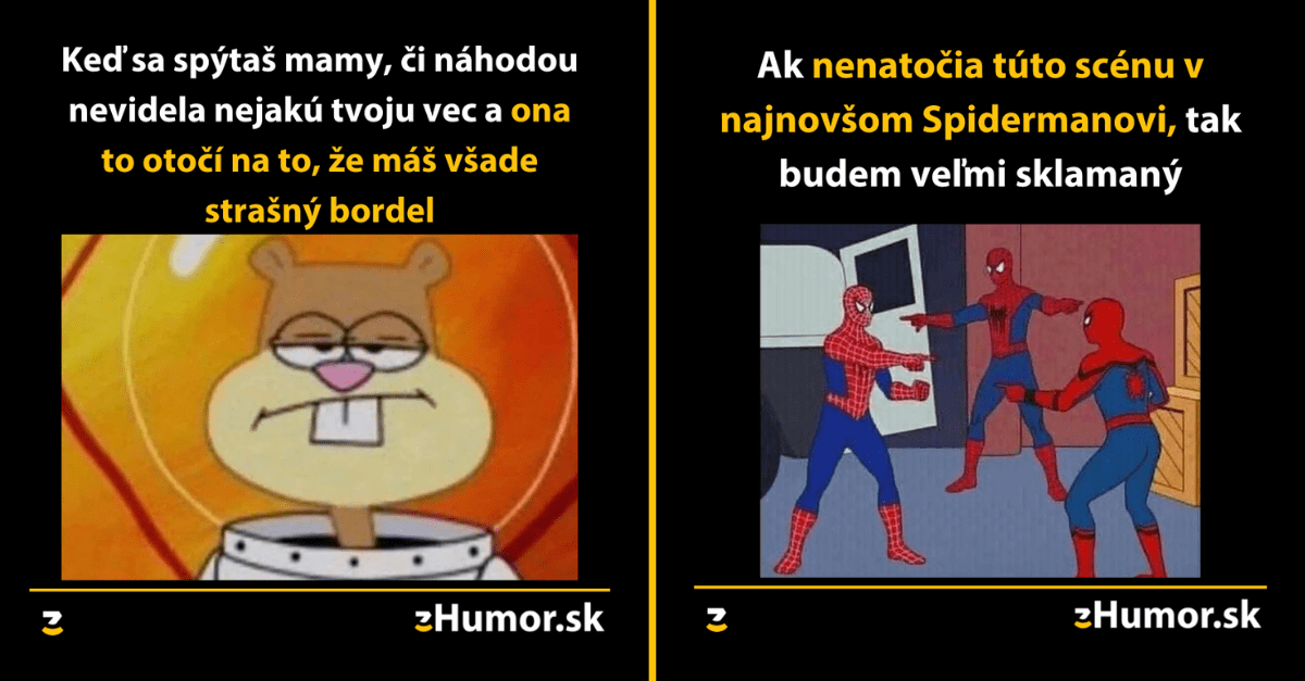 Zopár memečiek, ktoré vznikli, aby ti spríjemnili deň #1124 : Všade mám neporiadok.