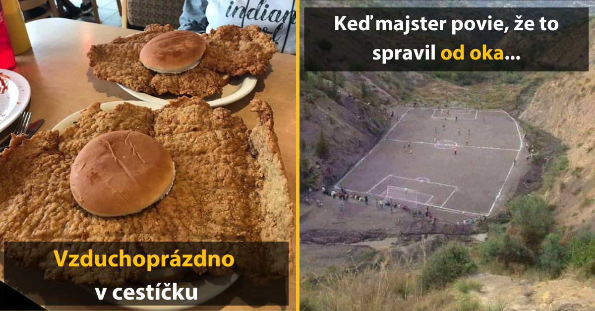 30+ Obrázkov, ktorými dokonale zabiješ čas #366 – najväčší rezeň aký ste kedy videli ale aj unikátna toaleta