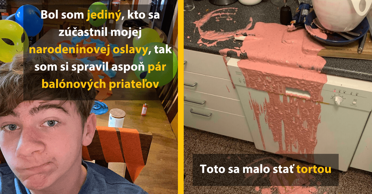 23 fotografií narodeninových osláv, ktoré asi nedopadli najlepšie