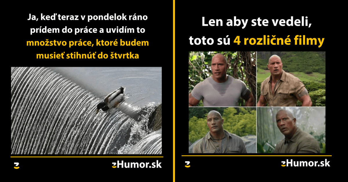 Zopár memečiek, ktoré vznikli, aby ti spríjemnili deň #1135 : Najdlhší týždeň v práci práve prichádza.