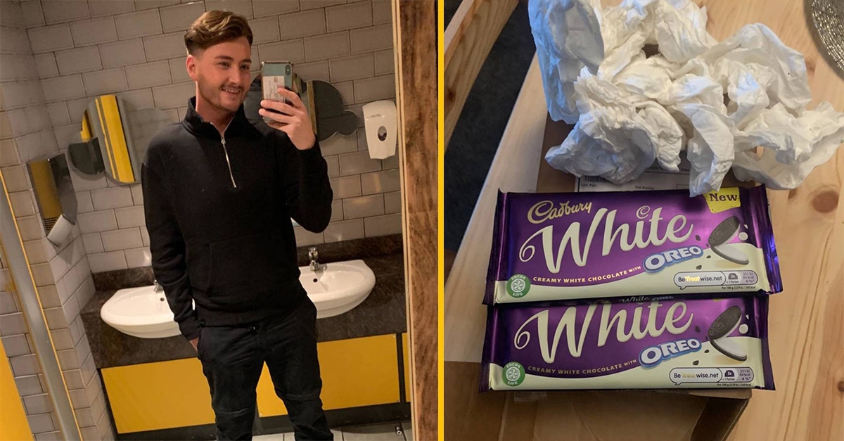 Muž dostal namiesto balíka s iPhonom dve čokolády zabalené v toaletnom papieri