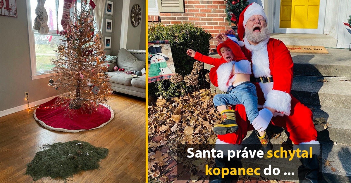 15 vitpných zlyhaní, ktoré si ľudia zažili počas vianočných sviatkov