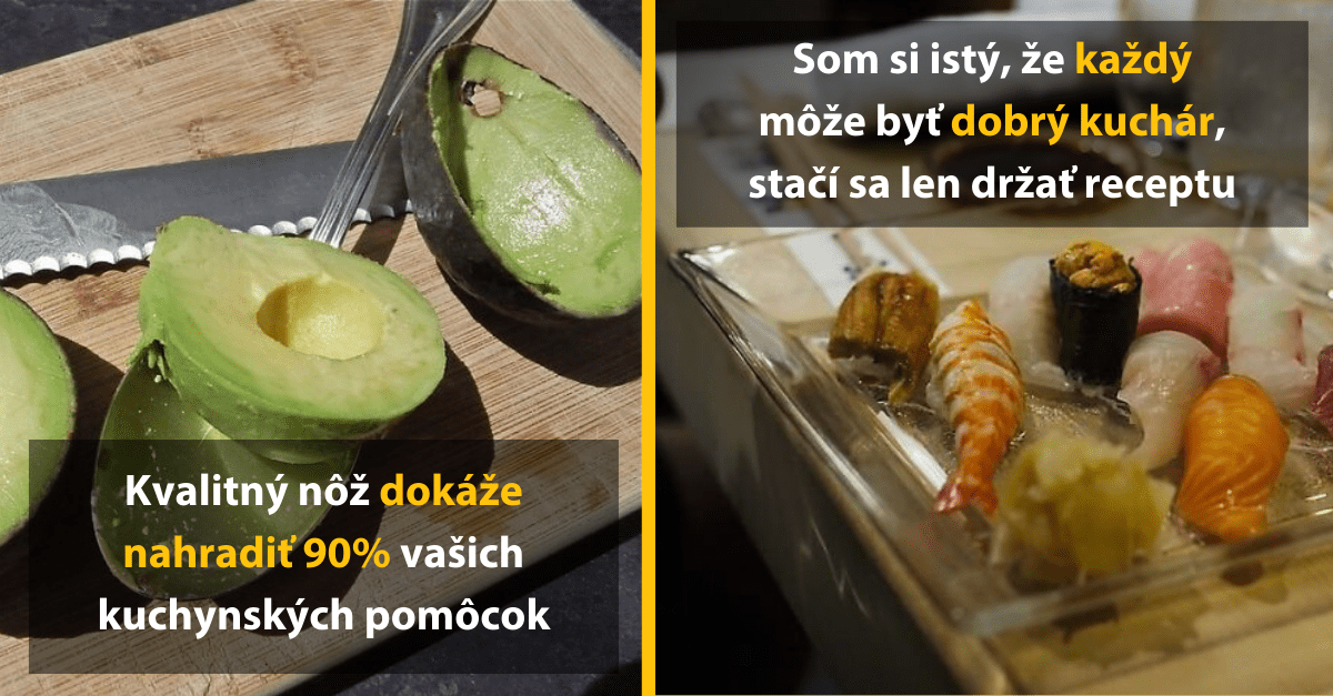 15 kulinárskych názorov, ktoré ste nevedeli a pravdepodobne vás prekvapia