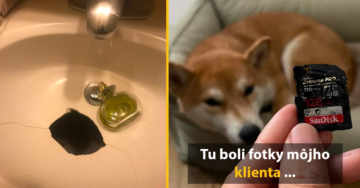 10+ fotografií chudákov, ktorým sa šťastie otočilo chrbtom