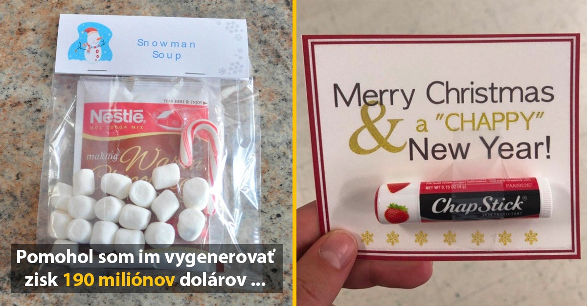 15 firemných darčekov, pri ktorých ľudia nevedeli, či sa majú smiať alebo plakať