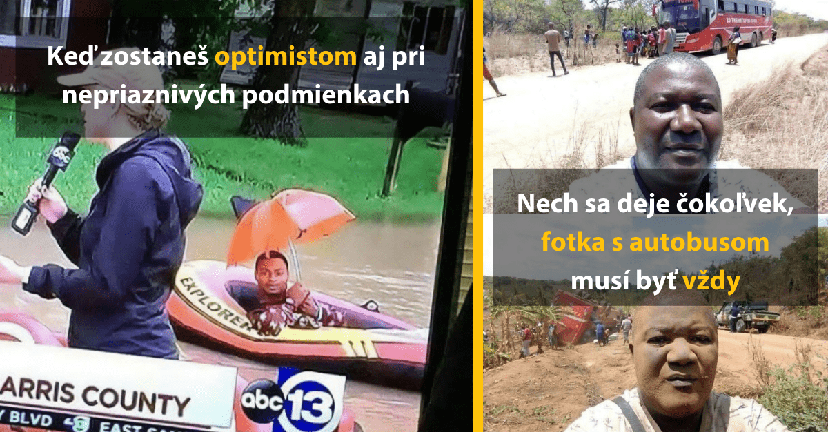 18 vtipných fotografií, kedy ľudia zachovali chladnú hlavu aj vo veľmi náročných situáciách