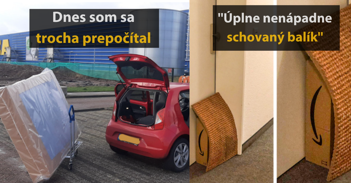 Zopár fotografií, nad ktorými sa človek iba pousmeje a ide ďalej