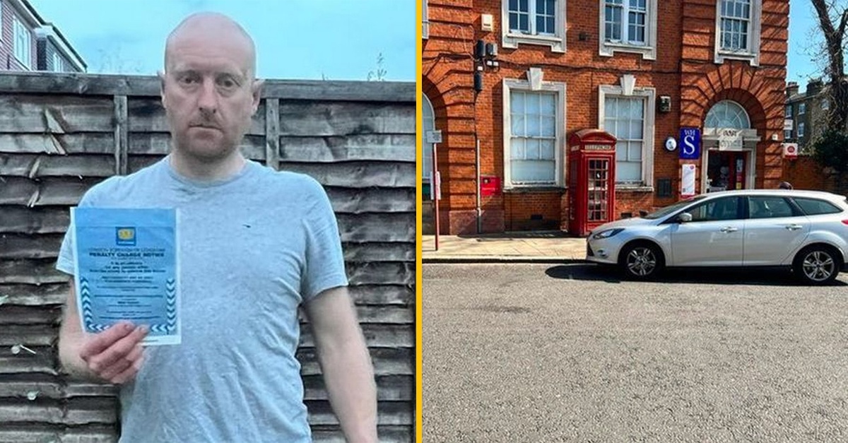 Muž dostal pokutu za parkovanie, pretože tieň jeho auta bol na mieste pre invalidov