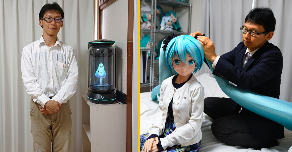 Japonec sa oženil s hologramom. Manželstvo sa však skončilo, pretože manželke skončila softvérová podpora