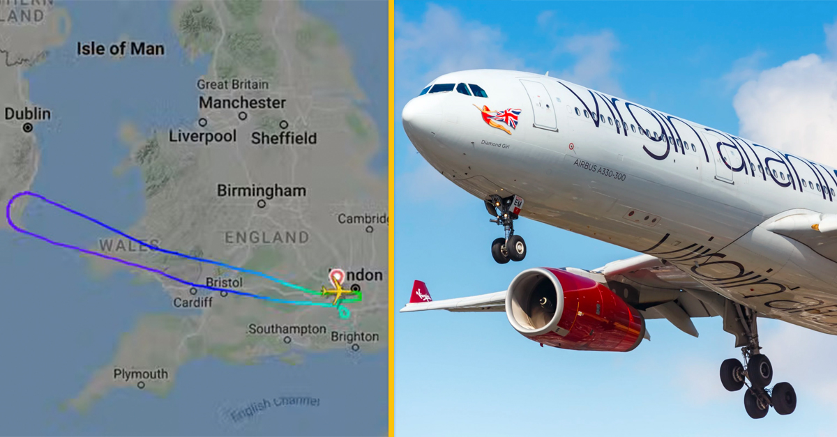 Komerčný let sa musel v strede cesty vrátiť späť. Pilot bol totiž stále vo výcviku