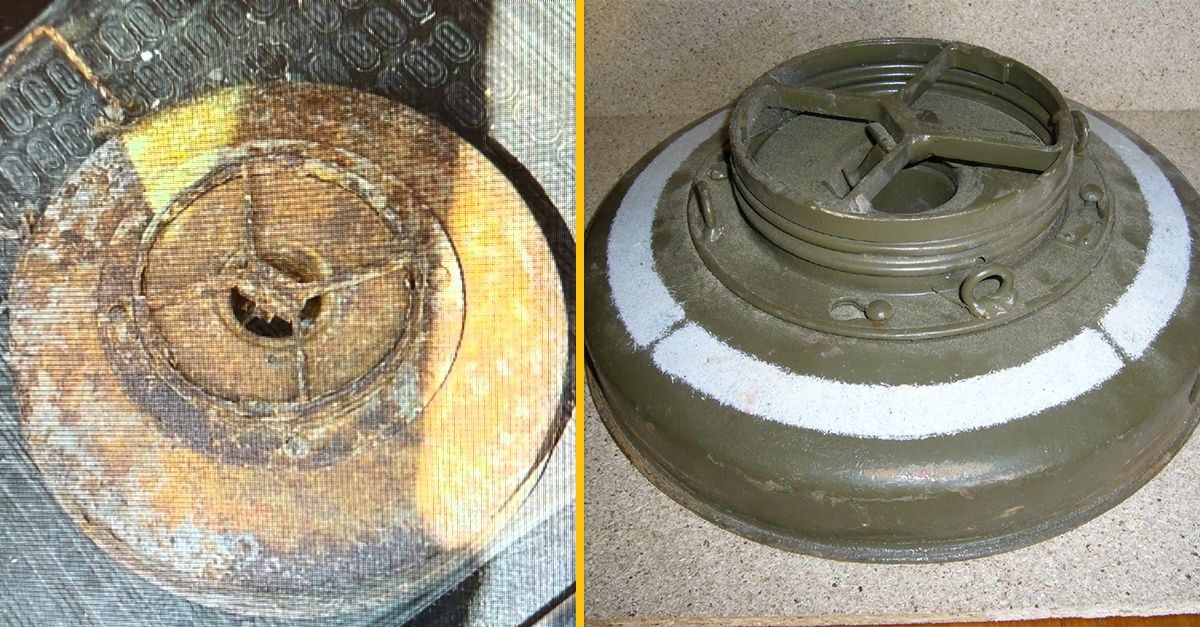 Muž zo Serede vykopal doma protitankovú mínu. Priviezol ju na policajnú stanicu