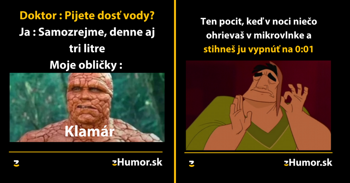 Zopár memečiek, ktoré vznikli, aby ti spríjemnili deň #1207 : Pitný režim rozhodne dodržiavam.