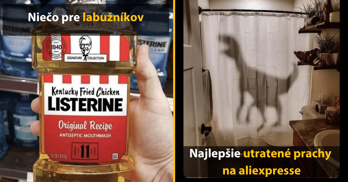 30+ Obrázkov, ktorými dokonale zabiješ čas #421 – Nová príchuť ústnej vody ale aj hypnotizujúci chodník
