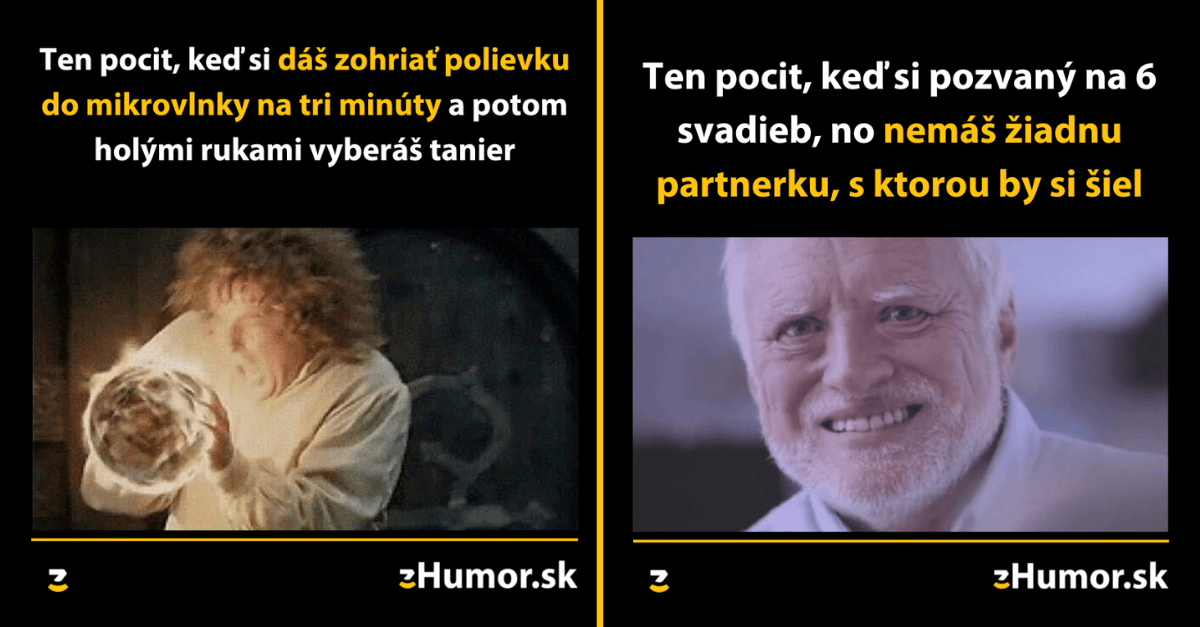 Zopár memečiek, ktoré vznikli, aby ti spríjemnili deň #1233 : Rád by som niekam šiel, no nemám s kým.