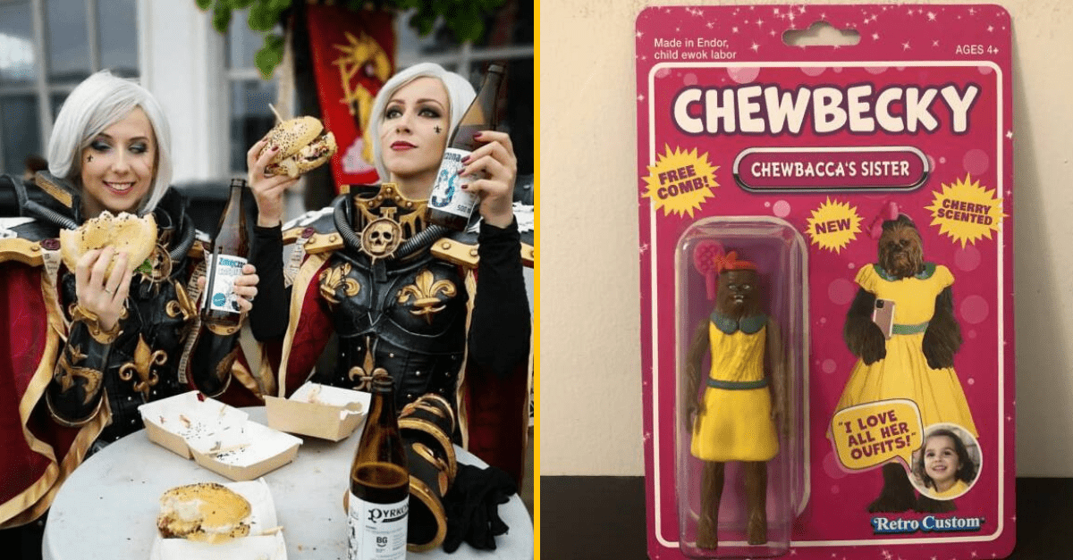 30+ Obrázkov, ktorými dokonale zabiješ čas #432 – Kreatívny držiak na víno alebo pouličný Darth Vader