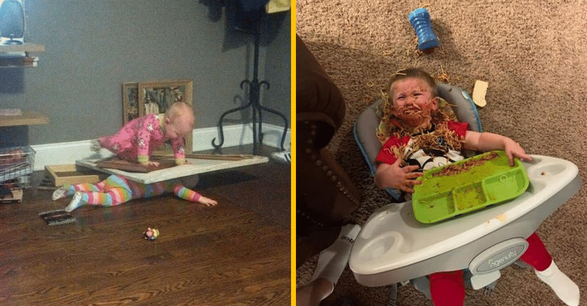 20 najvtipnejších fotografií od rodičov, ktorí dokumentovali komické výstrelky svojich detí