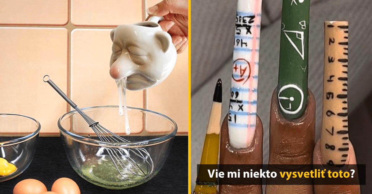 10+ podivných a bizarných dizajnov, ktoré len tak ľahko nepochopíš