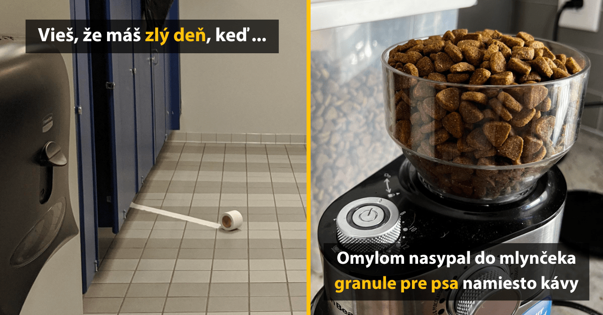 10+ úsmevných situácii zo života ľudí, v ktorých sa zaručene nájdeš