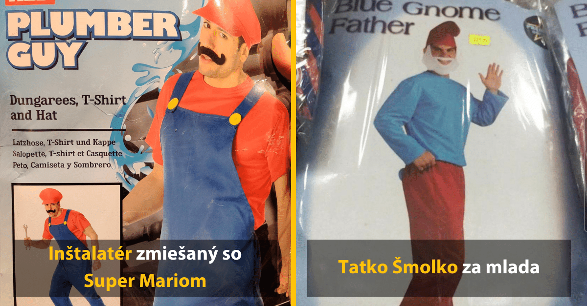 Keby sa udeľovali ceny za najhoršie halloweenske kostýmy, títo ľudia by sa umiestnili na popredných priečkach