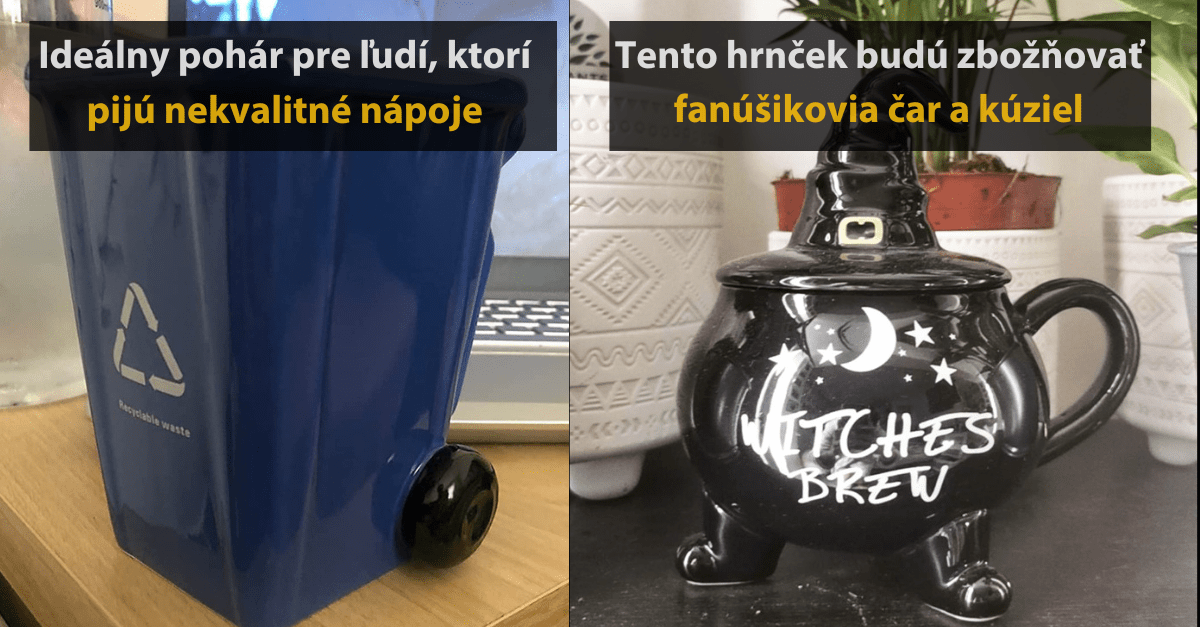 10 jedinečných hrnčekov, ktoré potešia každého milovníka teplých nápojov