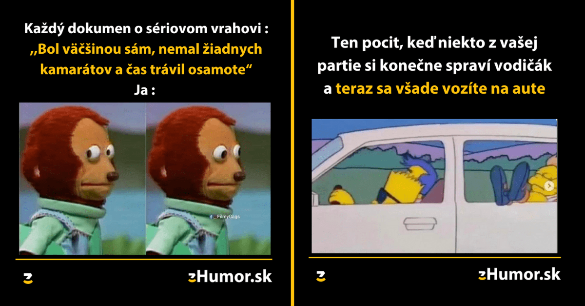 Zopár memečiek, ktoré vznikli, aby ti spríjemnili deň #1240 : Kamoš s vlastným autom a vodičákom je jackpot.