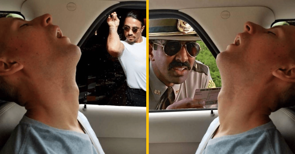 Dievča odfotilo svojho frajera ako zaspal na výlete, ľudia s Photoshopom reagovali okamžite