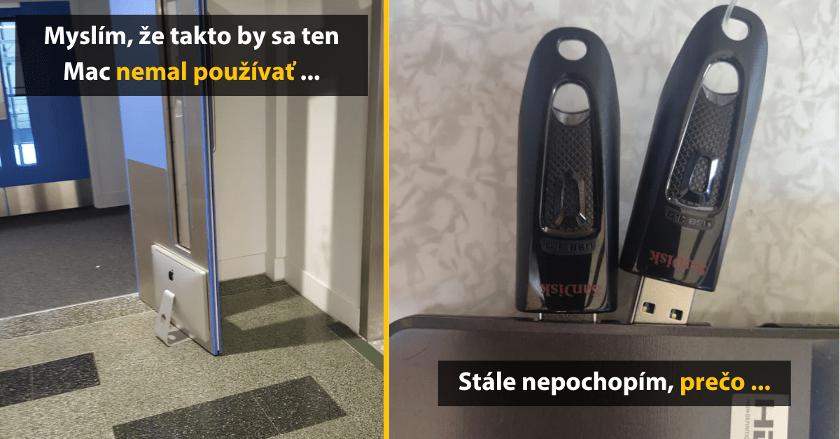 13 bizarných obrázkov zo života ľudí z technickej podpory