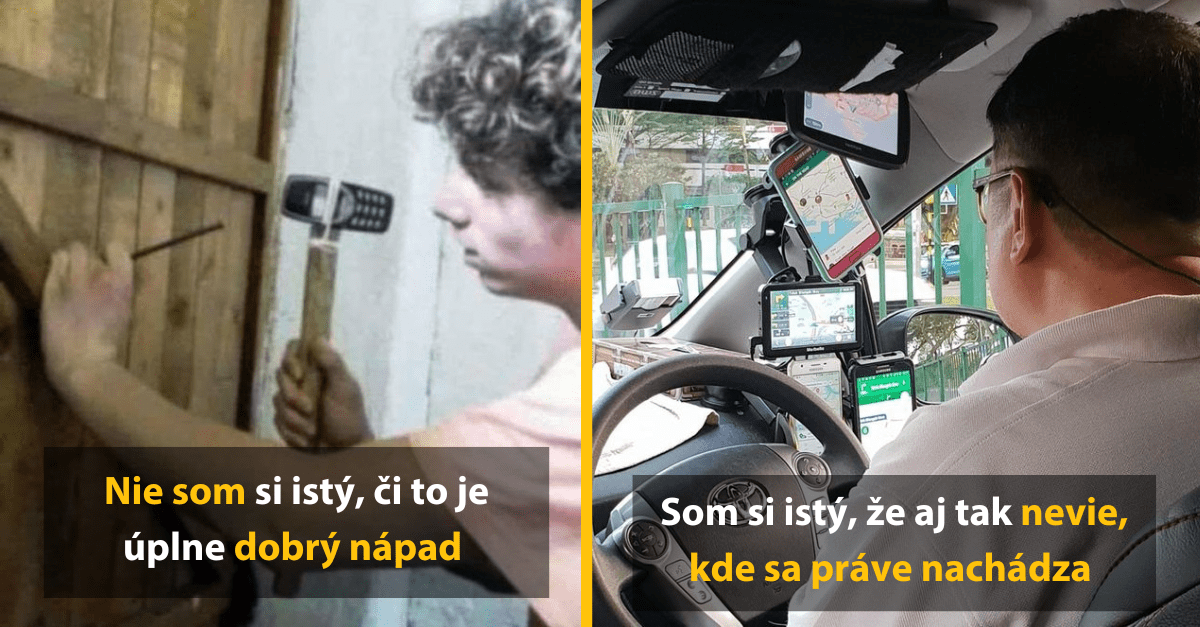 13 ľudí, ktorí majú svoju vlastnú logiku