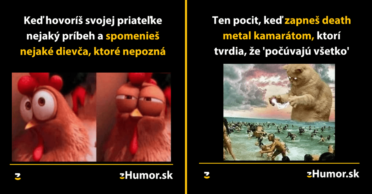 Zopár memečiek, ktoré vznikli, aby ti spríjemnili deň #1249 : Neexistuje človek, čo počúva všetky hudobné žánre.
