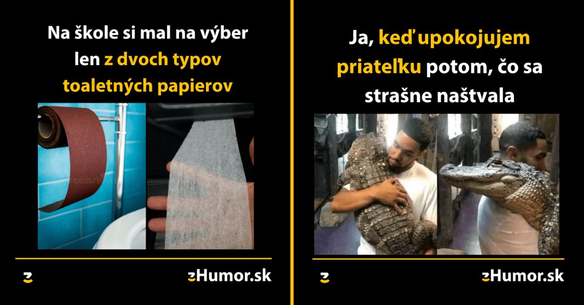 Zopár memečiek, ktoré vznikli, aby ti spríjemnili deň #1253 : Na každej škole máš len dve možnosti.