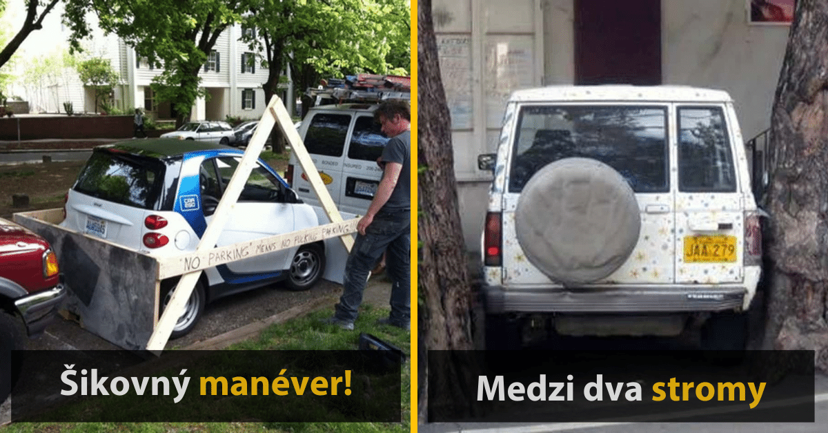 27 obrázkov najhoršie zaparkovaných áut, aké ste kedy videli