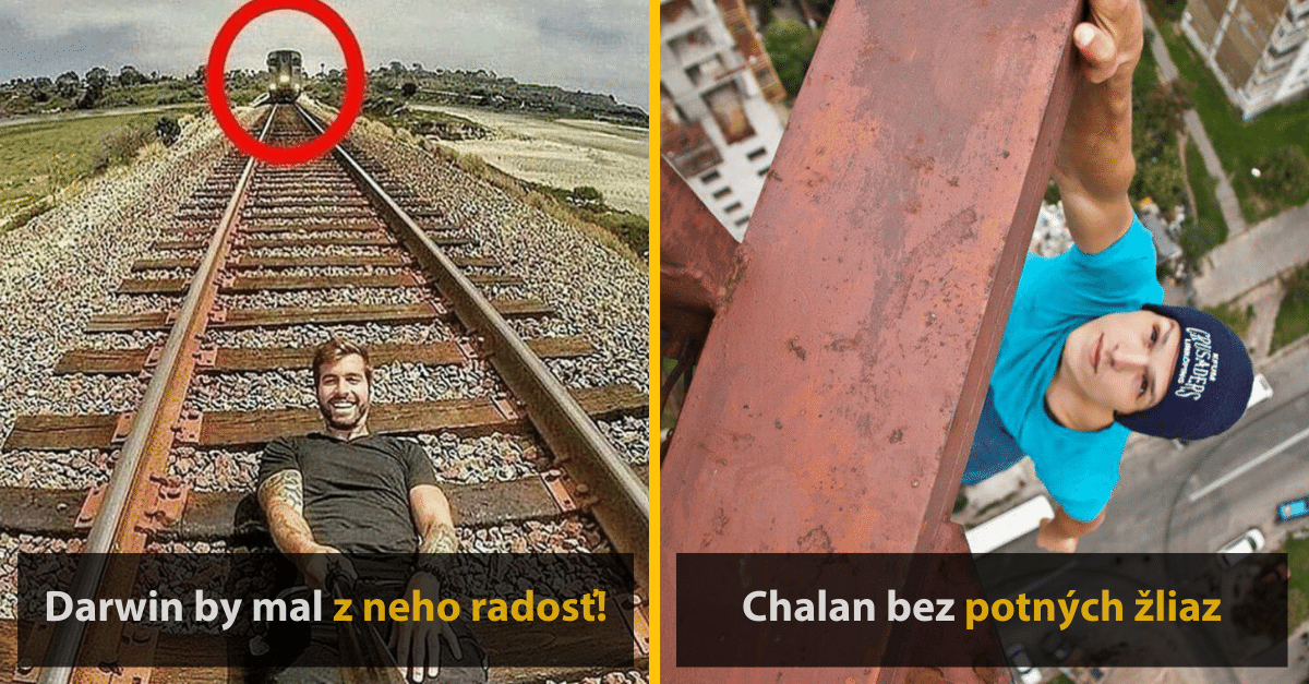 20 adeptov na Darwinovu cenu, ktorí kvôli dobrej fotke urobia aj nemožné