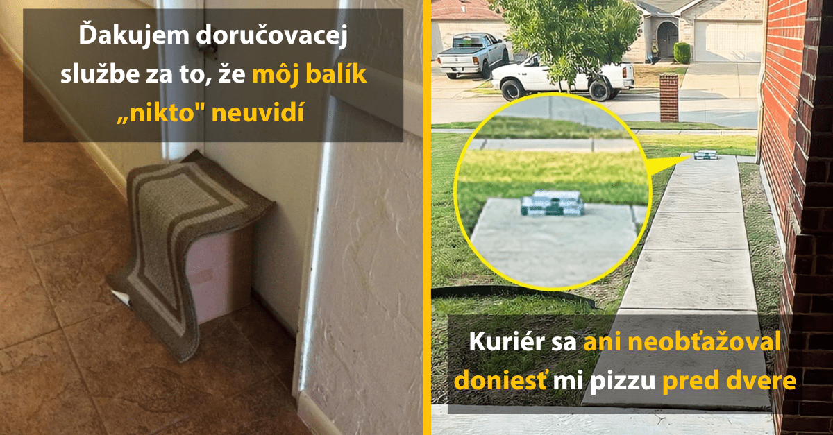 13 situácii s kuriérmi, ktorí si svoju prácu neodviedli poctivo