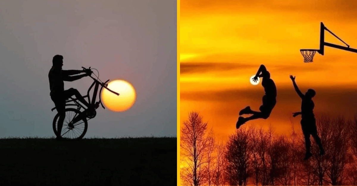 15 obrázkov amatérskeho fotografa z Indie, ktorý zo západu slnka vytvára príbehy