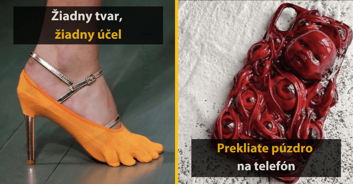 26 najodpornejších dizajnov, aké kedy uzreli svetlo sveta