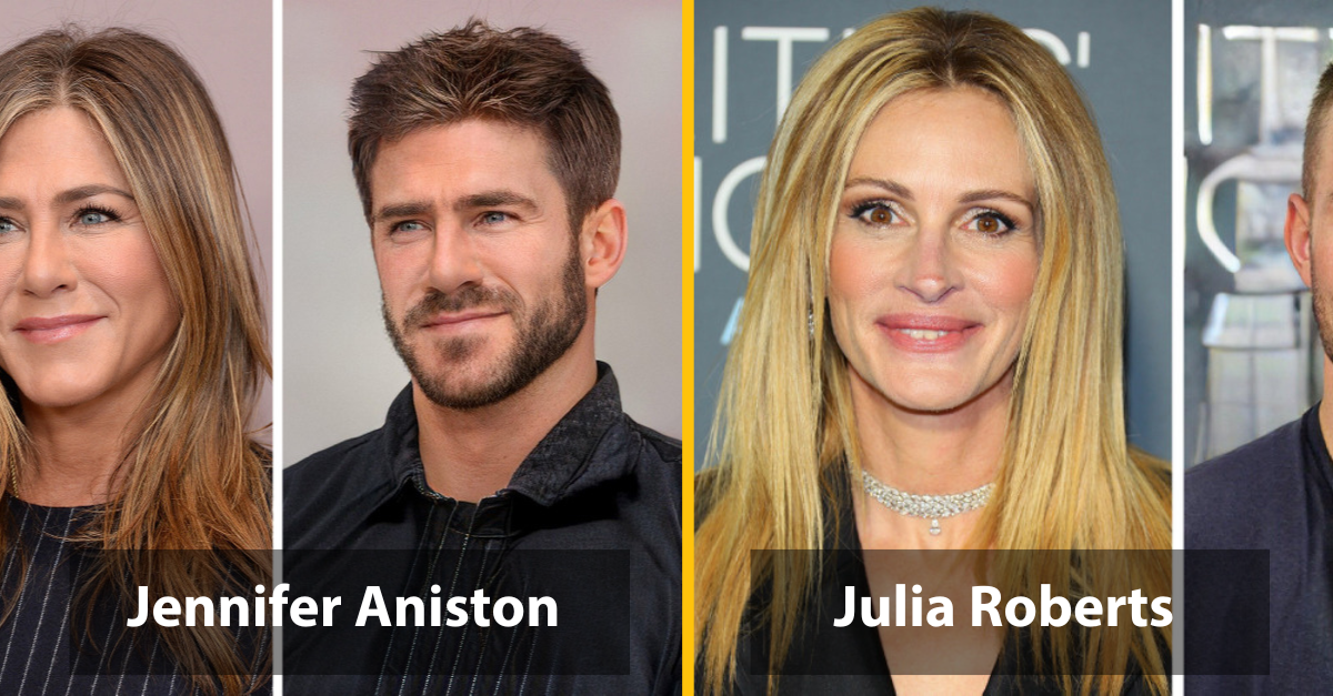 Moderné technológie ukazujú, ako by vyzeralo týchto 18 celebrít, keby boli mužmi