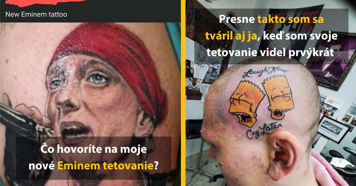 13 spackaných tetovaní, ktoré sa absolútne nevydarili