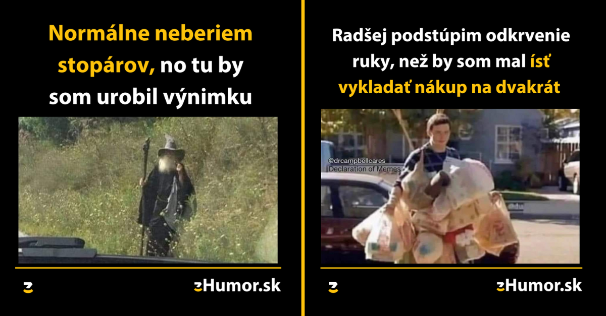 Zopár memečiek, ktoré vznikli, aby ti spríjemnili deň #1283 : Nákupy sa vyberajú len na jeden pokus.
