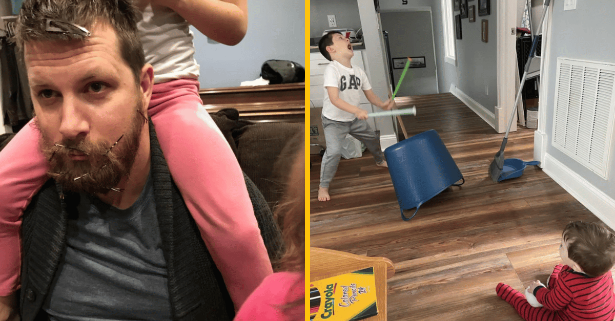 10 vtipných fotiek, ktoré dokonale zobrazujú strasti a slasti priemerného otca