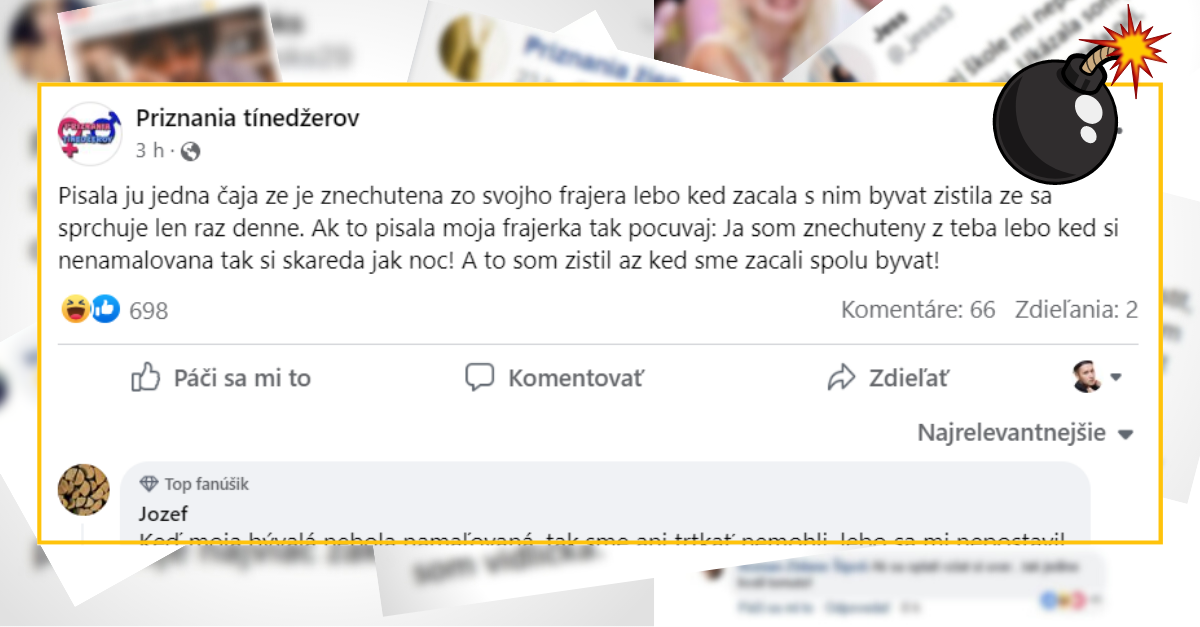 Bomby zo sociálnych sietí #724 – keď jeho bývalka nebola namaľovaná, bol veľký problém
