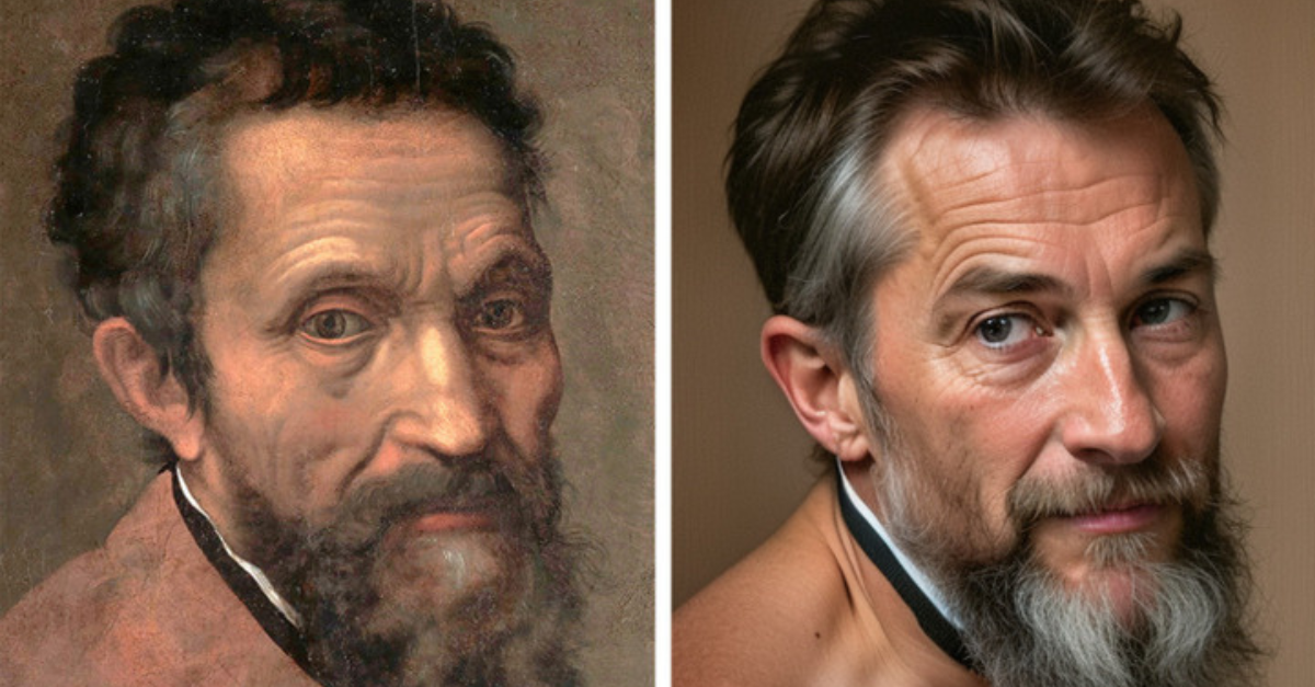 Umelá inteligencia nám ukazuje, ako približne vyzerali slávni ľudia, ktorí žili v minulosti