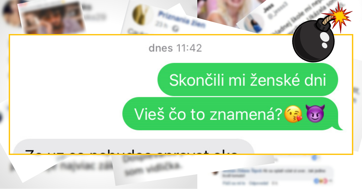 Bomby zo sociálnych sietí #737 – skončili jej ženské dni, no večer aj tak nič nebude