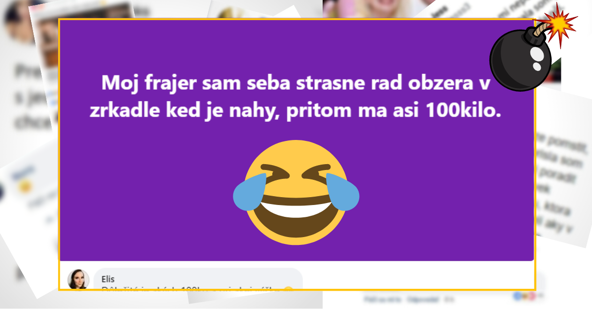 Bomby zo sociálnych sietí #751 – vadí jej, že sa jej frajer obzerá v zrkadle