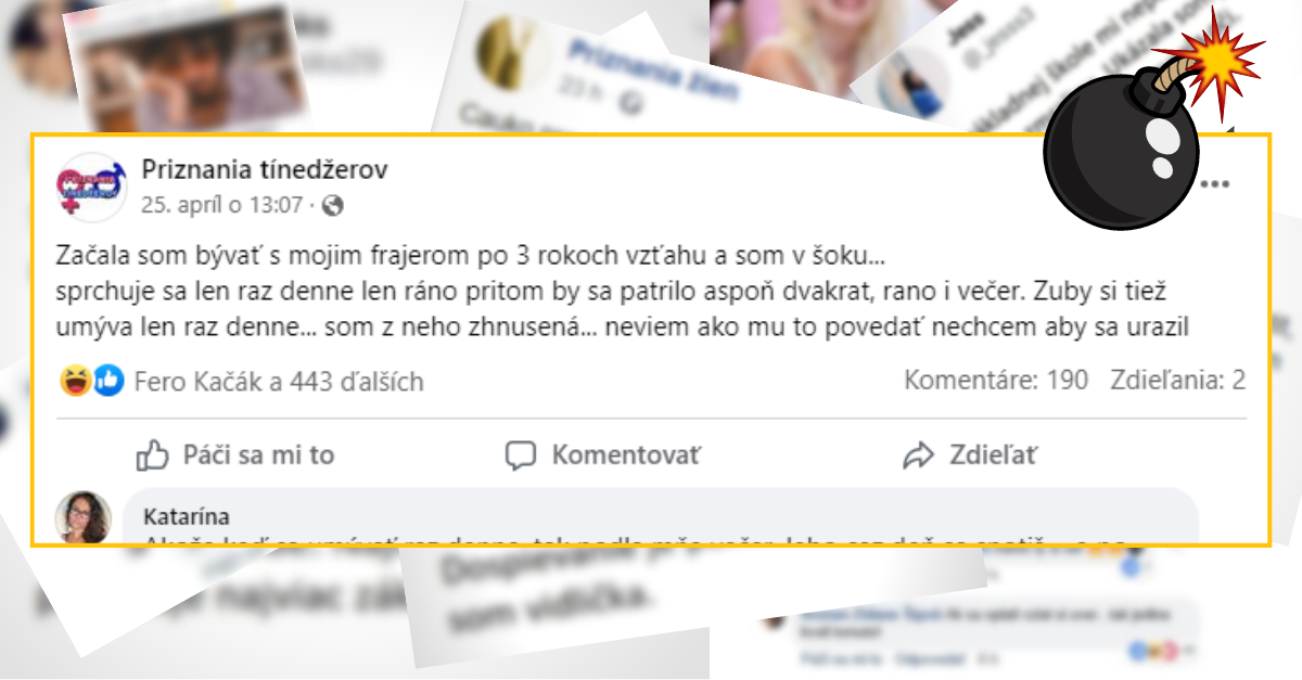 Bomby zo sociálnych sietí #731 – Katka ti poradí ako často sa sprchovať, keď žijete vo vzťahu